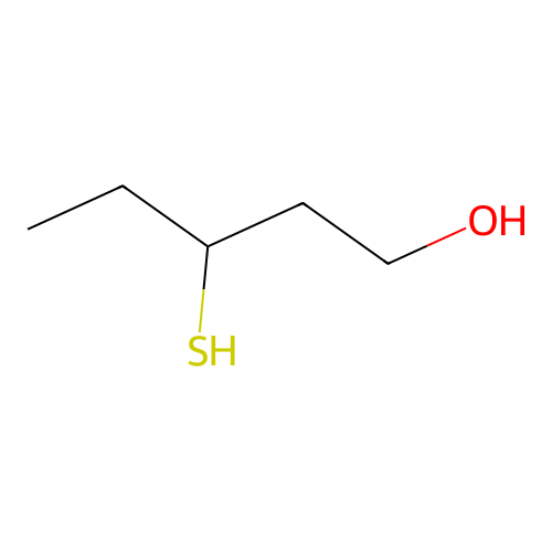 3-Sulfanylpentan-1-ol structure