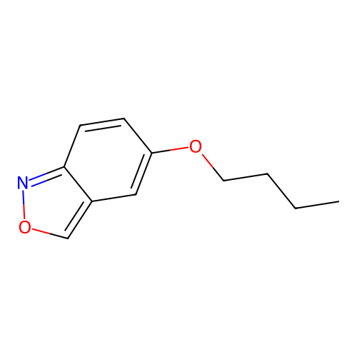 5-Butoxy-2,1-benzoxazole structure
