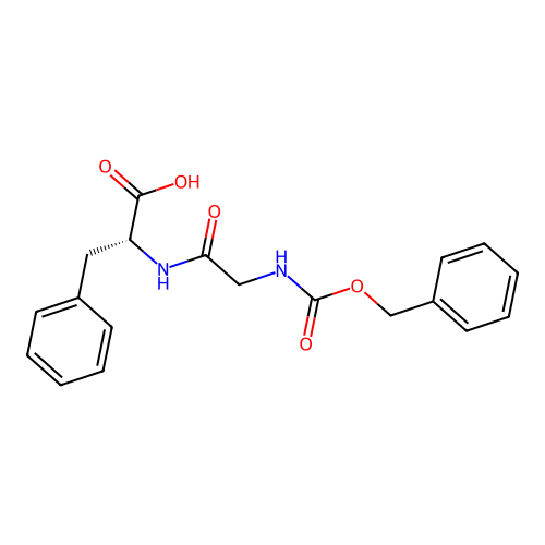 Cbz-Gly-D-Phe structure