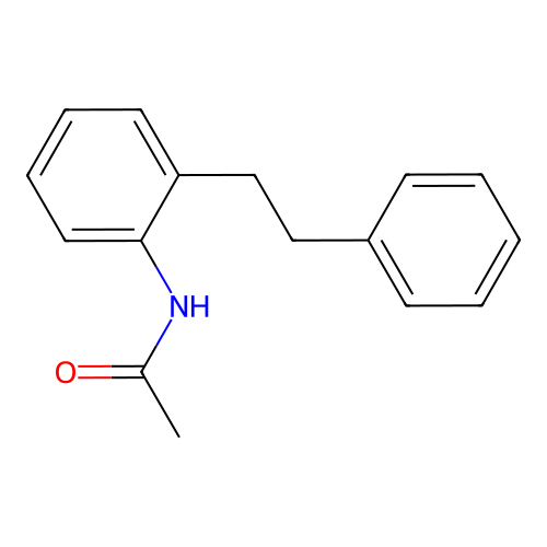 o-Phenethyl-N-acetylaniline structure