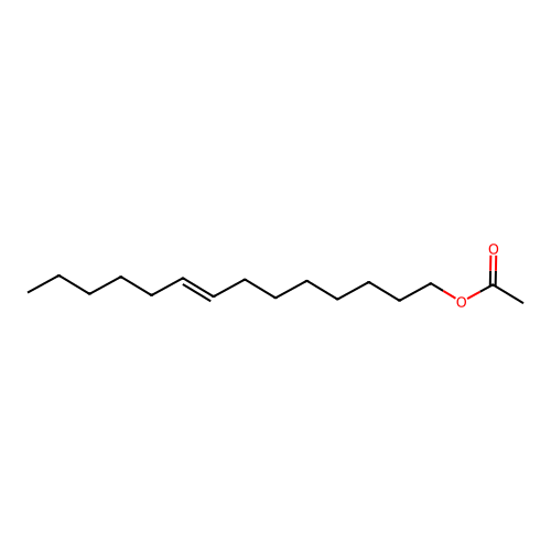 cis-8-Tetradecen-1-olacetate structure