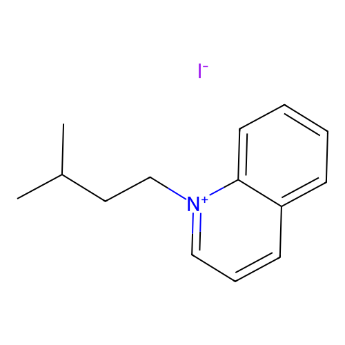 Quinoline iso-amyl iodide structure