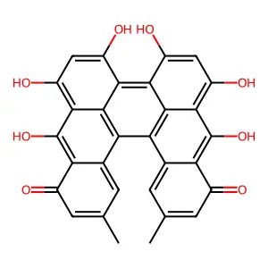 Protohypericin structure