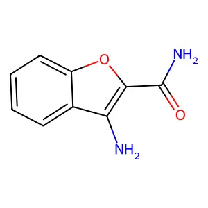 3-Aminobenzofuran-2-carboxamide structure