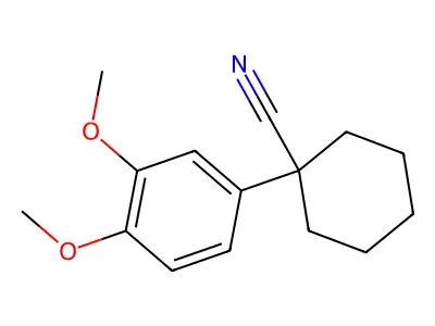 1-(3,4-Dimethoxyphenyl)cyclohexane-1-carbonitrile structure