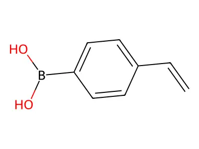 4-Vinylphenylboronic acid structure