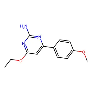 4-乙氧基-6-(4-甲氧基苯基)嘧啶-2-胺 structure