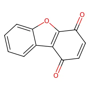 Dibenzofuran-1,4-dione structure