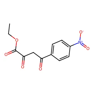 Ethyl 4-(4-nitrophenyl)-2,4-dioxobutanoate structure