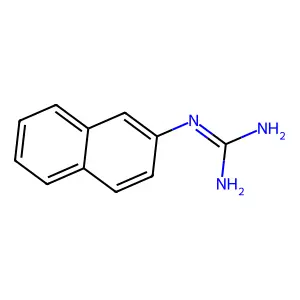 N-2-Naphthalenylguanidine structure
