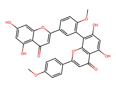 Isoginkgetin structure