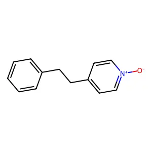 1-Oxido-4-(2-phenylethyl)pyridin-1-ium structure