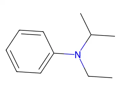 N-Ethyl-N-isopropylaniline structure