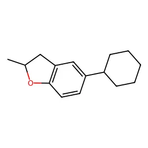 5-Cyclohexyl-2-methyl-2,3-dihydro-1-benzofuran structure