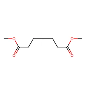Dimethyl 4,4-dimethylpimelate structure