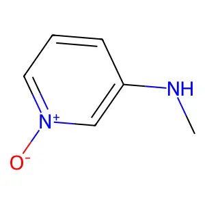 N-Methyl-3-pyridinamine, 1-oxide structure