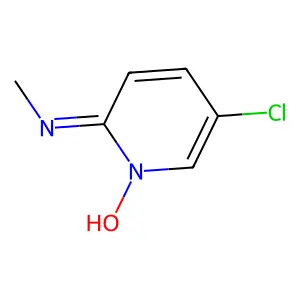 2-Pyridinamine,5-chloro-N-methyl-,1-oxide structure