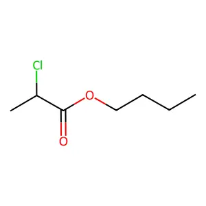 Butyl 2-chloropropanoate structure