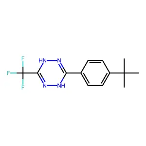 3-(4-Tert-butylphenyl)-6-(trifluoromethyl)-1,4-dihydro-1,2,4,5-tetrazine structure