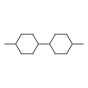 Cyclohexane, 1-(cyclohexylmethyl)-4-methyl-, trans- structure