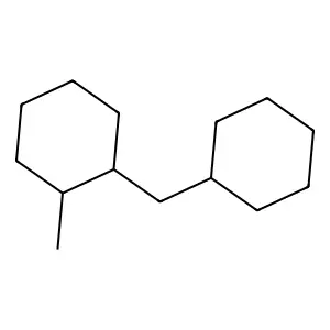 Cyclohexane, 1-(cyclohexylmethyl)-2-methyl-, cis- structure