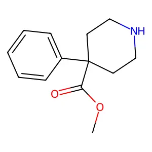 Methyl 4-phenylpiperidine-4-carboxylate structure