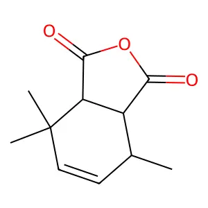1,3-Isobenzofurandione, 3a,4,7,7a-tetrahydro-4,4,7-trimethyl- structure