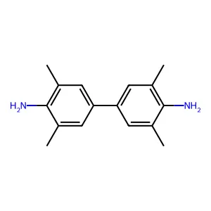 3,3',5,5'-四甲基联苯胺 structure