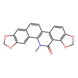 Oxysanguinarine structure