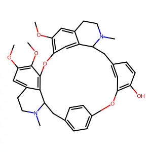 刺山楂碱 structure