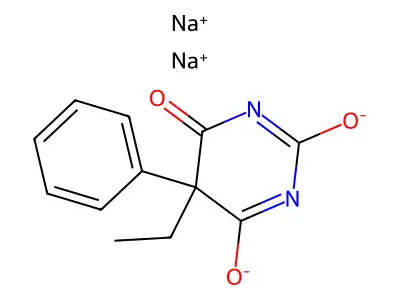 Disodium phenobarbital structure