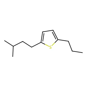 2-Isopentyl-5-propylthiophene structure
