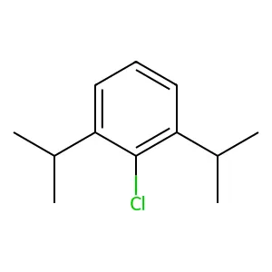 2-Chloro-1,3-diisopropylbenzene structure