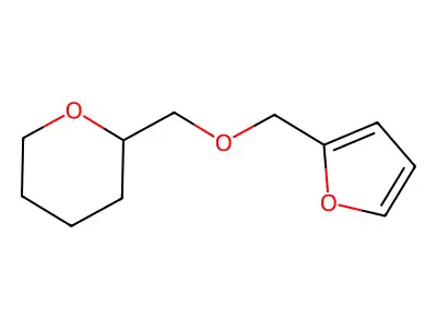 2-(Furan-2-ylmethoxymethyl)oxane structure