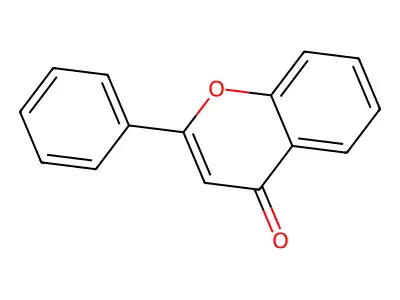 7-羟基黄酮 structure