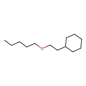 (2-(Pentyloxy)ethyl)cyclohexane structure