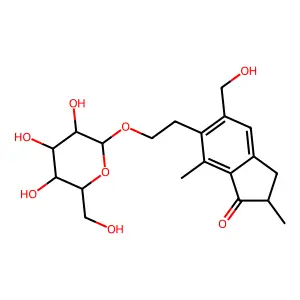 Pteroside P structure
