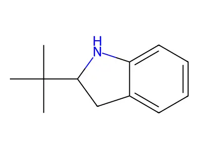 2-(tert-Butyl)indoline structure