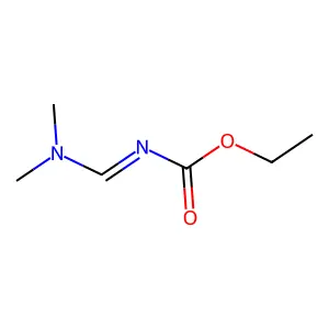 ethyl N-(dimethylaminomethylidene)carbamate structure