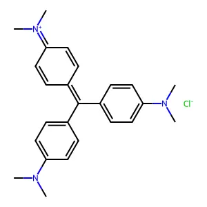結晶紫 structure