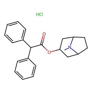 Tropacine hydrochloride structure