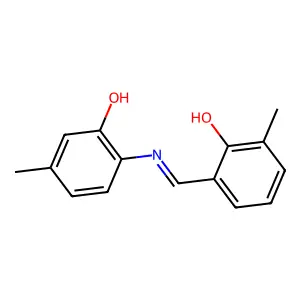 (6Z)-6-[(2-hydroxy-4-methylanilino)methylidene]-2-methylcyclohexa-2,4-dien-1-one structure