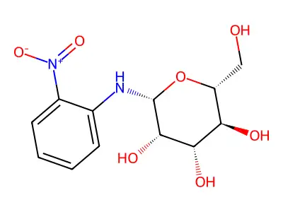 N-(2-Nitrophenyl)hexopyranosylamine structure