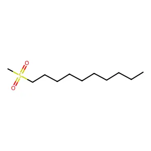 1-Methylsulfonyldecane structure