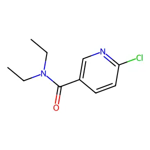 6-Chloro-N,N-diethylnicotinamide structure