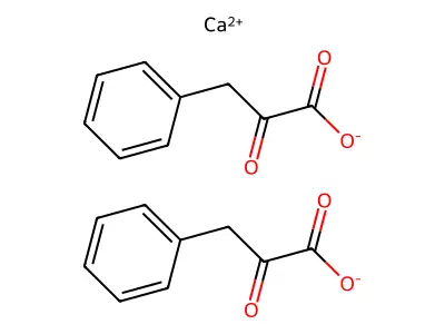 Calcium phenylpyruvate structure