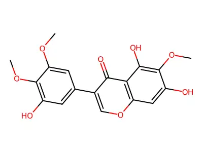 Irigenin structure