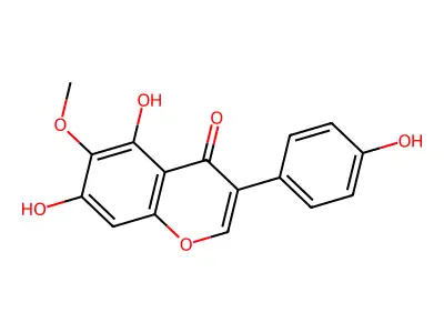Tectorigenin structure