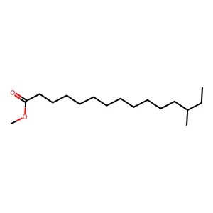 Methyl 13-methylpentadecanoate structure