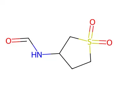 N-(1,1-dioxidotetrahydrothiophen-3-yl)formamide structure